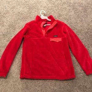 Red Patagonia Pullover